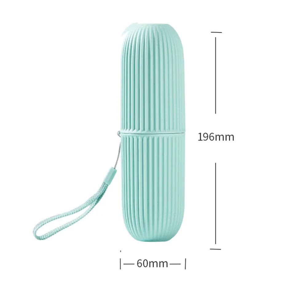 Portable Toothbrush Holder Toothpaste Storage