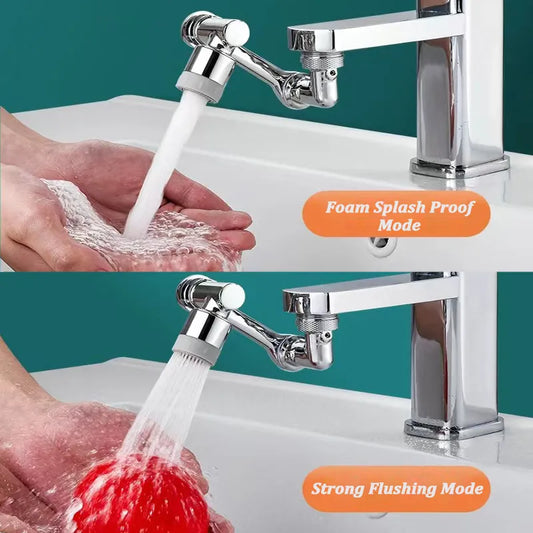 1080°Rotatable Faucet Aerator Bathroom Washbasin Tap Splash Filter