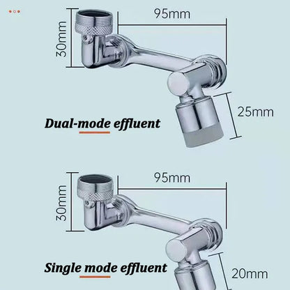 1080°Rotatable Faucet Aerator Bathroom Washbasin Tap Splash Filter