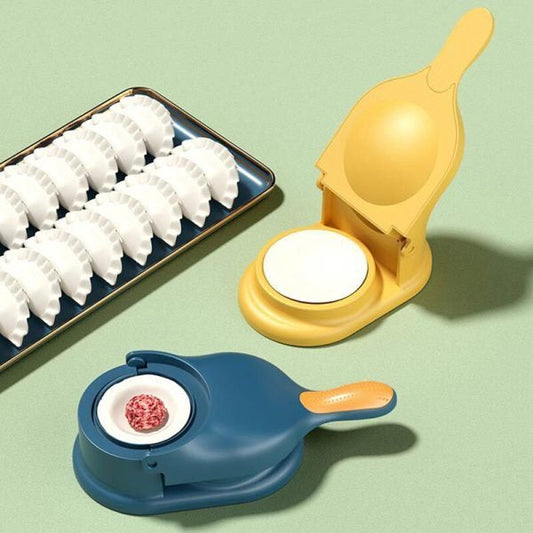 2-in-1 Dumpling Wrapper Tool Food Grade Manual Dumpling Wrapper Mold Labor