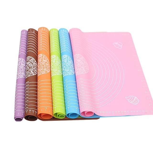 Large Silicone Baking & Rolling Mat with Measurement Guide