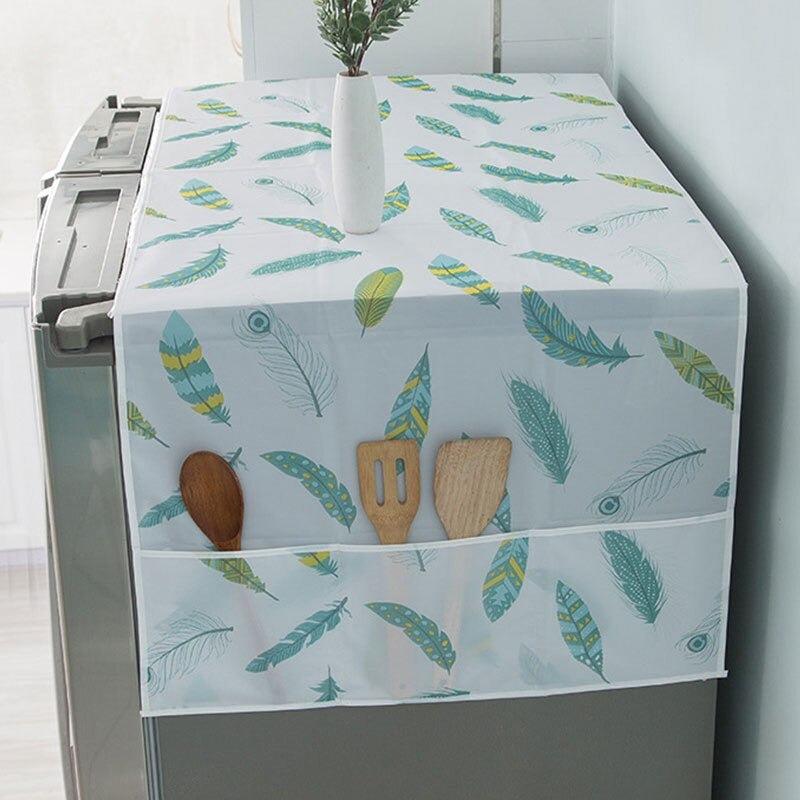 Anti-dust Waterproof Oil-proof Fridge Cover | Protective Refrigerator Top Cover