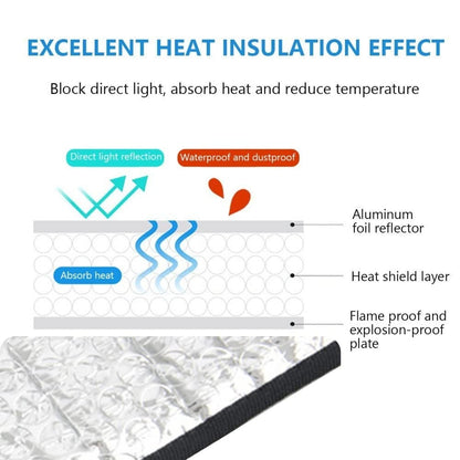 Air Conditioner Outdoor Unit Cover Heat Insulation Universal Size For 1 & 1.5 Ton