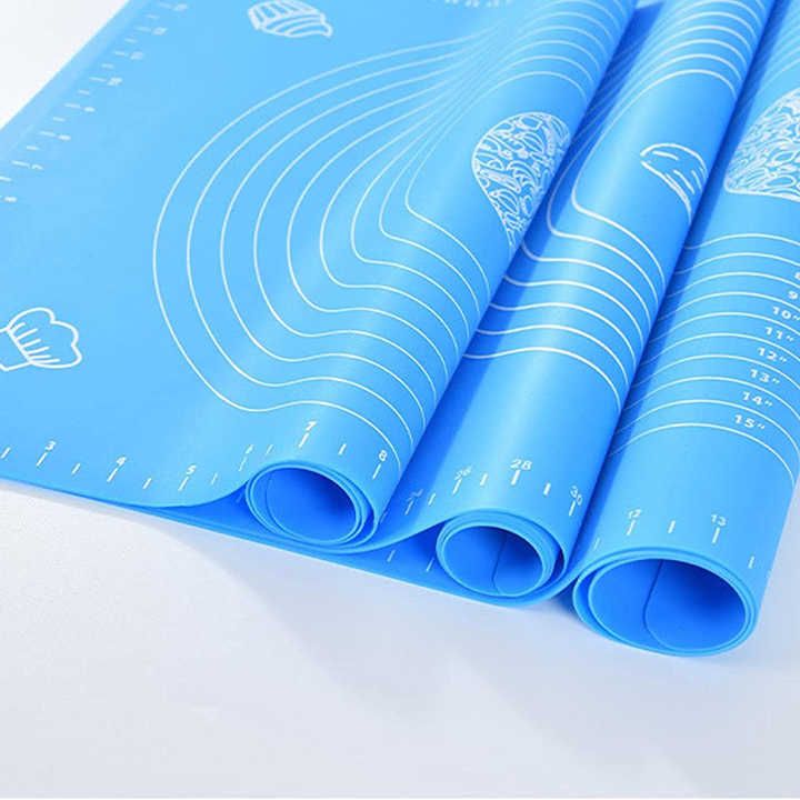 Large Silicone Baking & Rolling Mat with Measurement Guide