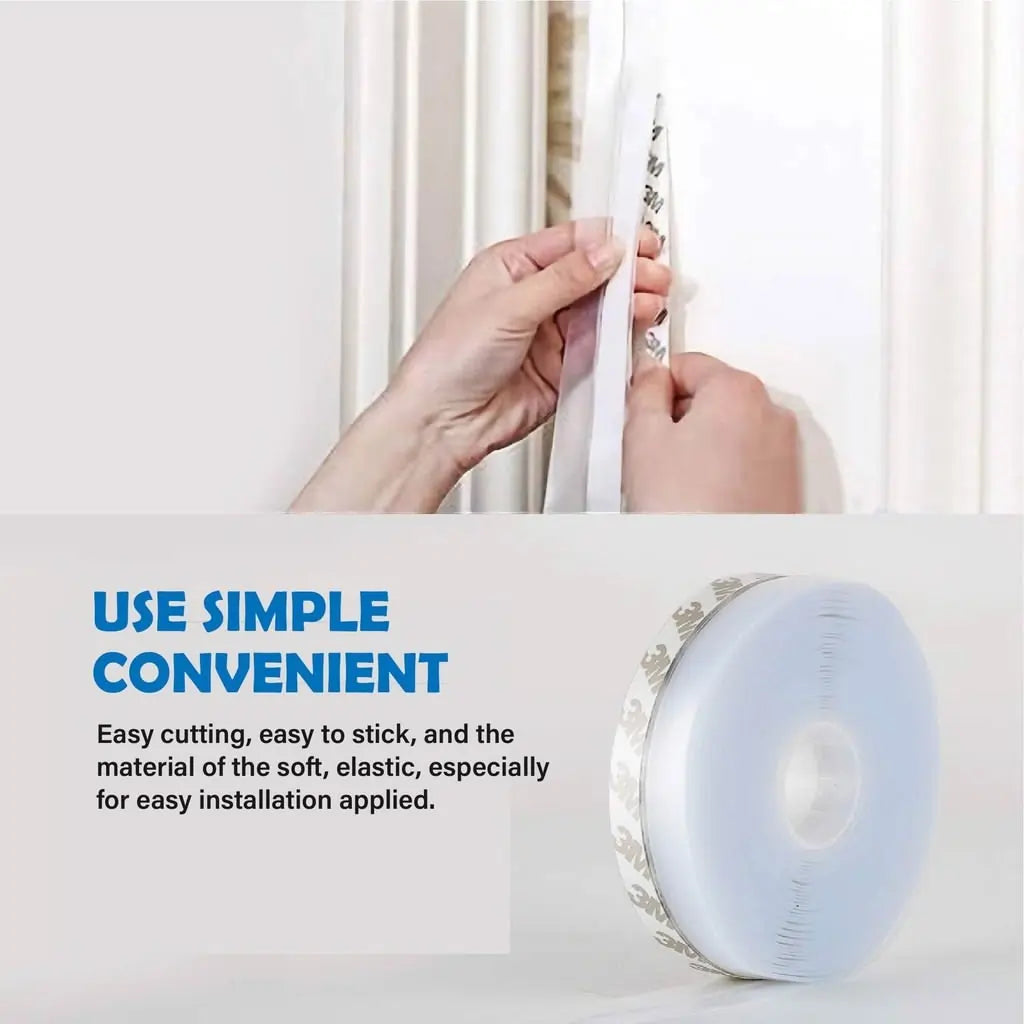 Door & Window Seal Strip – Adhesive Weather Stripping