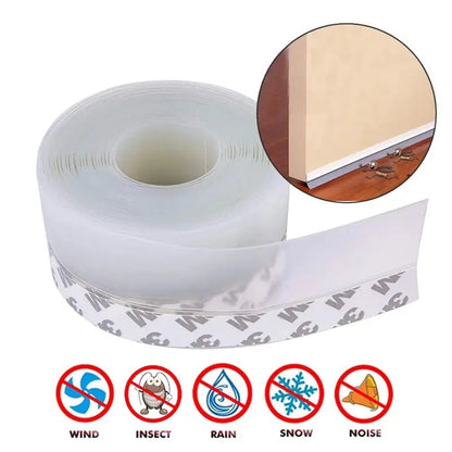 Door & Window Seal Strip – Adhesive Weather Stripping