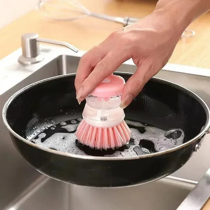 Self Dispensing Cleaning Brush Dish Brush (Pack of 2)