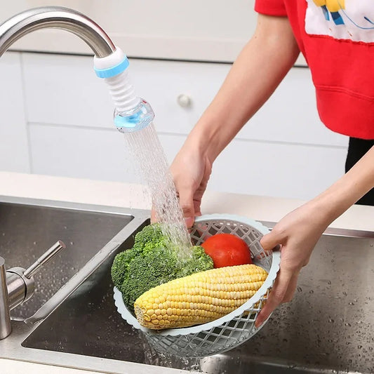 Shower Splash Fan Faucet With Clip Water-saving Filter tap