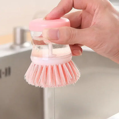 Self Dispensing Cleaning Brush Dish Brush (Pack of 2)
