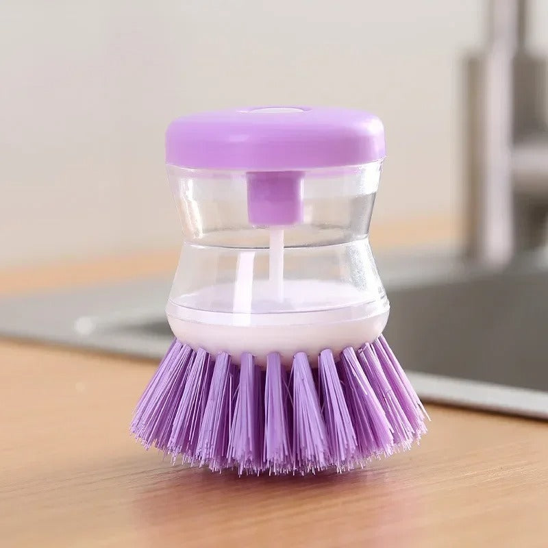 Self Dispensing Cleaning Brush Dish Brush (Pack of 2)