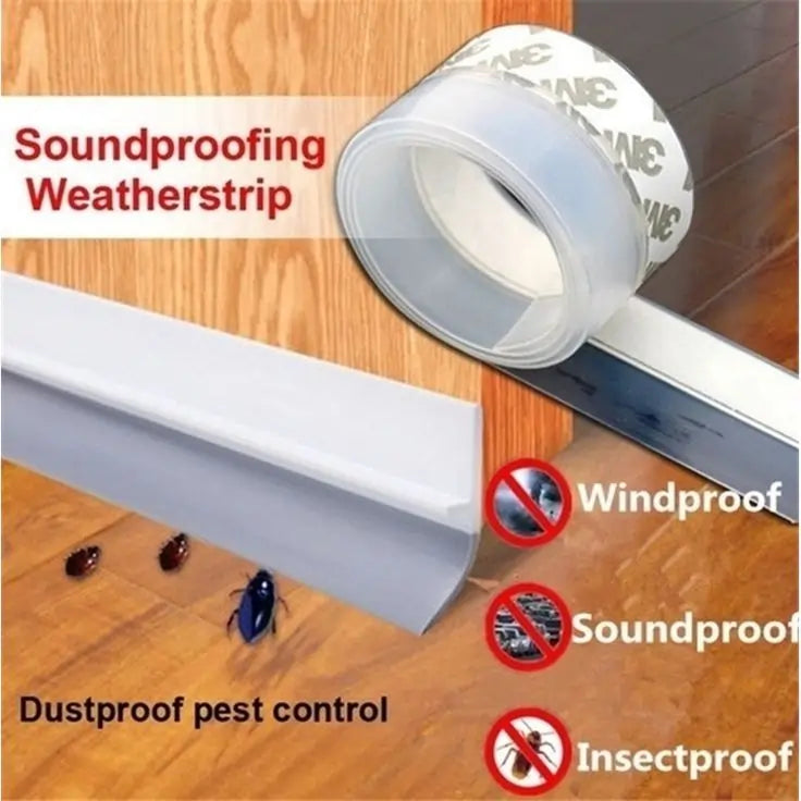 Door & Window Seal Strip – Adhesive Weather Stripping